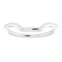 Charger l'image dans la galerie, Sterling Silver Band for 11x9 mm Emerald Ring
