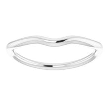 Charger l'image dans la galerie, Sterling Silver Band for 9.4 mm Round Ring
