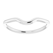 Charger l'image dans la galerie, Sterling Silver Band for 12x10 mm Oval Ring
