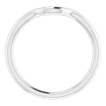 Charger l'image dans la galerie, Sterling Silver Band for 11x9 mm Oval Ring
