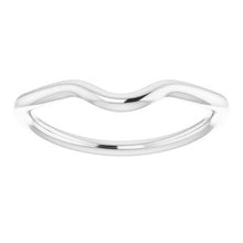 Charger l'image dans la galerie, Sterling Silver Band for 11x9 mm Oval Ring
