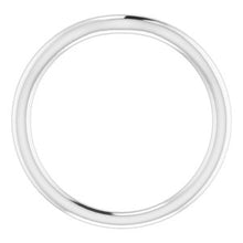 Charger l'image dans la galerie, Sterling Silver Band for 9 mm Cushion Ring
