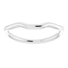 Charger l'image dans la galerie, Sterling Silver Band for 9x7 mm Emerald Ring
