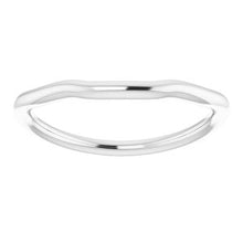 Charger l'image dans la galerie, Sterling Silver Band for 6.5 mm Square Ring
