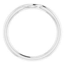 Charger l'image dans la galerie, Sterling Silver Band for 9x4.5 mm Marquise Ring
