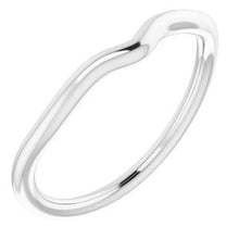 Charger l'image dans la galerie, Sterling Silver Band for 8x4 mm Marquise Ring

