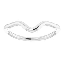 Charger l'image dans la galerie, Sterling Silver Band for 12x6 mm Marquise Ring
