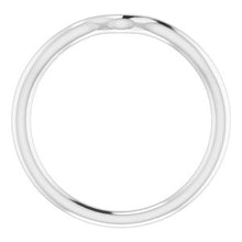 Charger l'image dans la galerie, Sterling Silver Band for 7x5 mm Pear Ring
