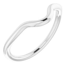Charger l'image dans la galerie, Sterling Silver Band for 16x12 mm Oval Ring

