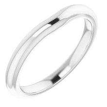 Charger l&#39;image dans la galerie, Sterling Silver Band for 6.5 mm Square Ring
