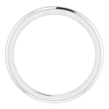 Charger l&#39;image dans la galerie, Sterling Silver Band for 4 mm Square Ring

