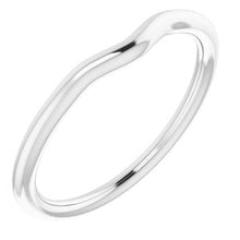 Charger l'image dans la galerie, Sterling Silver Band for 9.4 mm Round Ring
