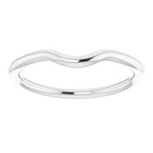Charger l'image dans la galerie, Sterling Silver Band for 12 mm Round Ring
