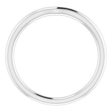 Charger l'image dans la galerie, Sterling Silver Band for 10 mm Cushion Ring
