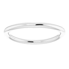 Charger l'image dans la galerie, Sterling Silver Band for 7 mm Cushion Ring
