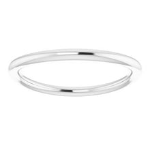 Charger l'image dans la galerie, Sterling Silver Band for 8x6 mm Emerald Ring
