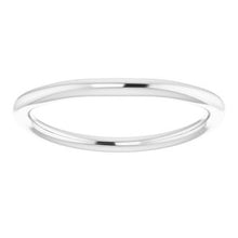 Charger l'image dans la galerie, Sterling Silver Band for 8 mm Square Ring
