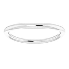 Charger l'image dans la galerie, Sterling Silver Band for 10 mm Square Ring

