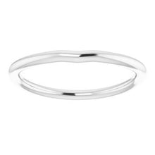 Charger l'image dans la galerie, Sterling Silver Band for 7x5 mm Pear Ring

