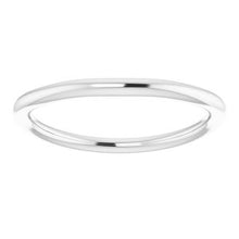 Charger l'image dans la galerie, Sterling Silver Band for 7.5 mm Square Ring
