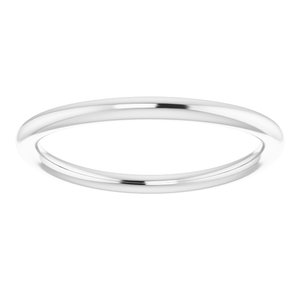 Sterling Silver Band for 6x4 mm Pear Ring