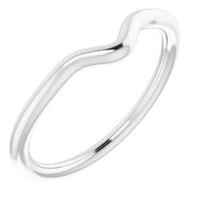 Charger l'image dans la galerie, Sterling Silver Band for 12x6 mm Marquise Ring
