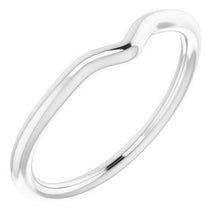 Load image into Gallery viewer, Sterling Silver Band for 10x7 mm Pear Ring
