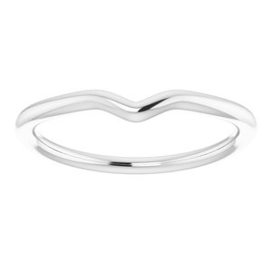 Sterling Silver Band for 10x7 mm Pear Ring