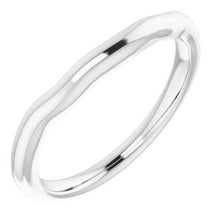Charger l'image dans la galerie, Sterling Silver Band for 4.1 mm Round Ring
