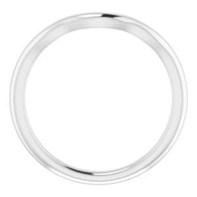 Charger l'image dans la galerie, Sterling Silver Band for 6 mm Round Ring
