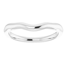 Charger l'image dans la galerie, Sterling Silver Band for 6.5 mm Round Ring

