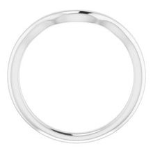 Load image into Gallery viewer, Sterling Silver Band for 7.4 mm Round Ring
