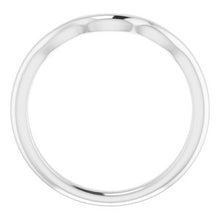Load image into Gallery viewer, Sterling Silver Band for 6x4 mm Oval Ring
