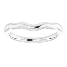 Load image into Gallery viewer, Sterling Silver Band for 6x4 mm Oval Ring
