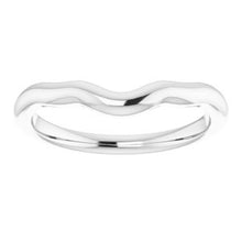 Charger l'image dans la galerie, Sterling Silver Band for 7x5 mm Oval Ring
