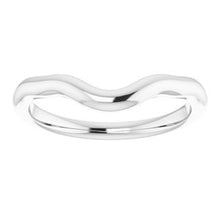 Load image into Gallery viewer, Sterling Silver Band for 9x7 mm Oval Ring
