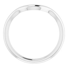 Charger l'image dans la galerie, Sterling Silver Band for 10x8 mm Oval Ring
