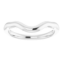 Charger l'image dans la galerie, Sterling Silver Band for 10x8 mm Oval Ring
