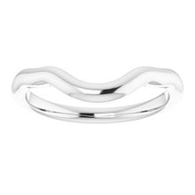 Charger l'image dans la galerie, Sterling Silver Band for 11x9 mm Oval Ring
