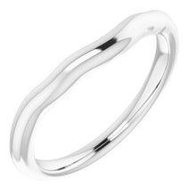 Load image into Gallery viewer, Sterling Silver Band for 5 mm Cushion Ring
