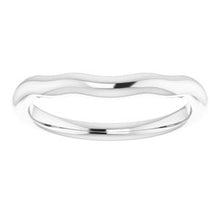 Load image into Gallery viewer, Sterling Silver Band for 5 mm Cushion Ring

