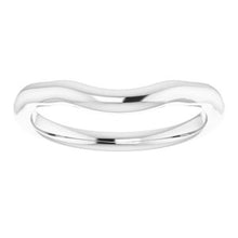 Load image into Gallery viewer, Sterling Silver Band for 7 mm Cushion Ring
