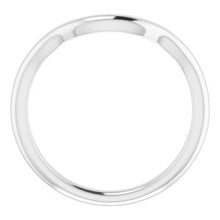 Load image into Gallery viewer, Sterling Silver Band for 8 mm Cushion Ring
