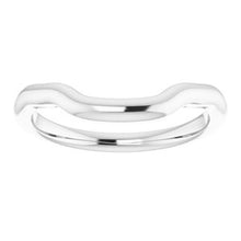 Load image into Gallery viewer, Sterling Silver Band for 10 mm Cushion Ring
