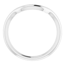 Charger l'image dans la galerie, Sterling Silver Band for 11 mm Cushion Ring
