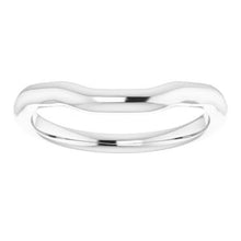 Charger l'image dans la galerie, Sterling Silver Band for 7 mm Asscher Ring
