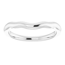 Charger l'image dans la galerie, Sterling Silver Band for 6x4 mm Emerald Ring
