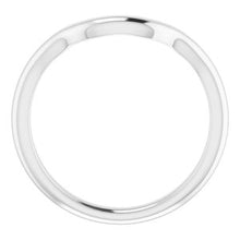 Load image into Gallery viewer, Sterling Silver Band for 9x7 mm Emerald Ring
