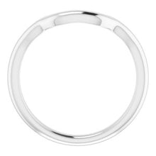 Load image into Gallery viewer, Sterling Silver Band for 10x8 mm Emerald Ring

