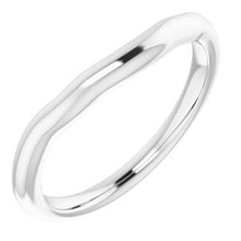 Load image into Gallery viewer, Sterling Silver Band for 5 mm Square Ring
